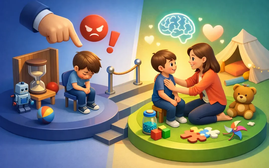 Punishment vs Regulation Approach for Kids