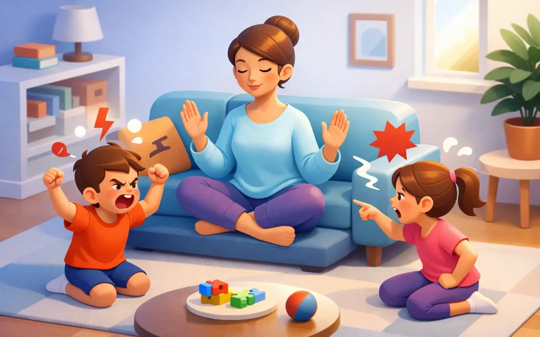 How to Handle Sibling Escalation Calmly