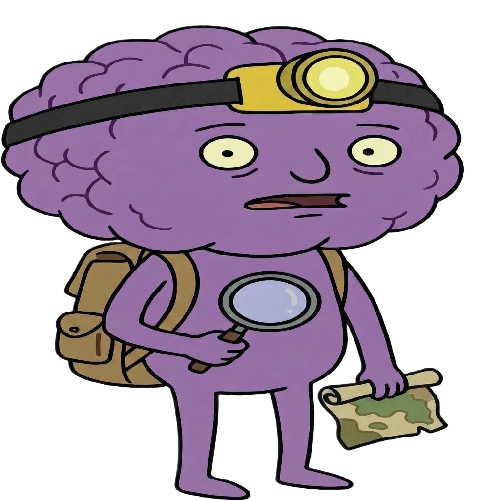Spotlight Brain character