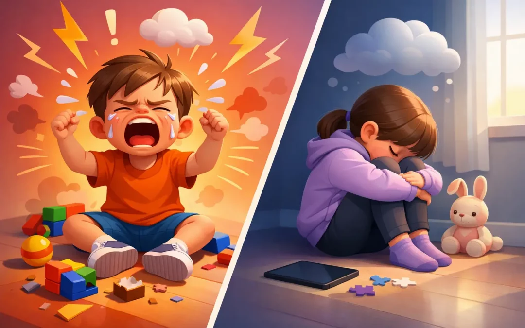 Child Meltdown vs Shutdown: How to Tell